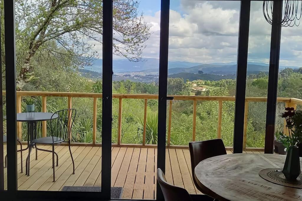 קאבקסיירס דה באסטו Cabin Quinta Pomar Do Pontido מראה חיצוני תמונה
