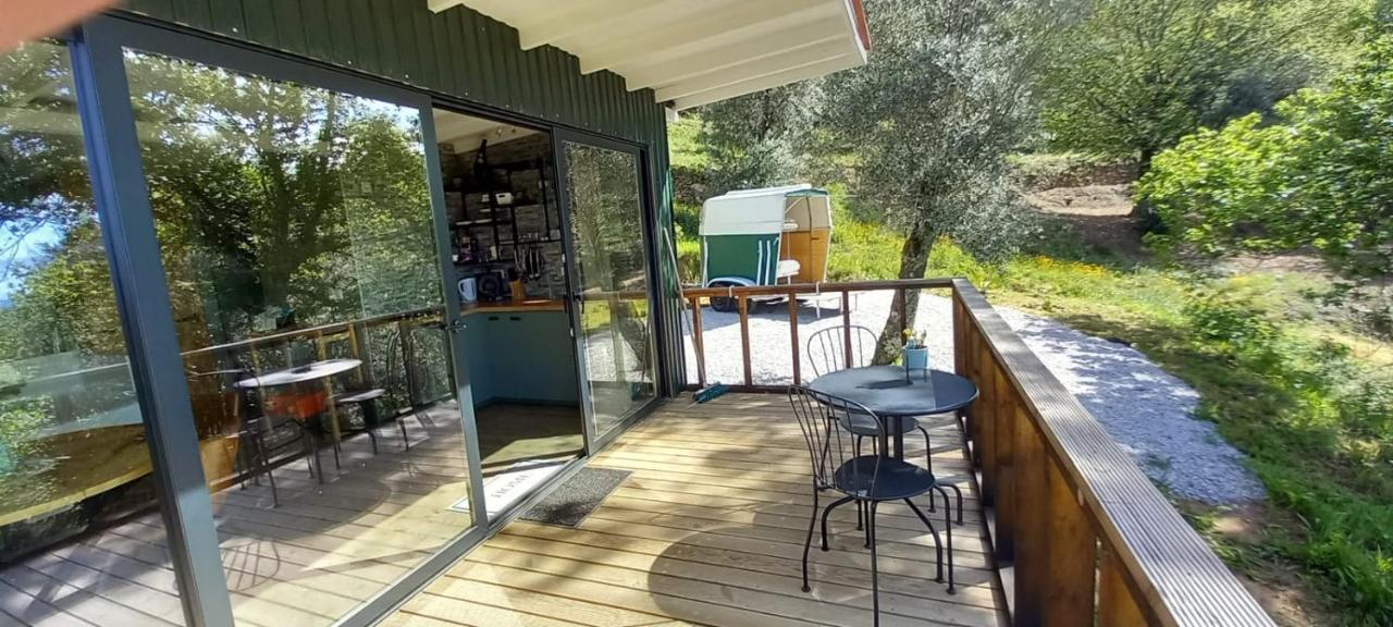 קאבקסיירס דה באסטו Cabin Quinta Pomar Do Pontido מראה חיצוני תמונה